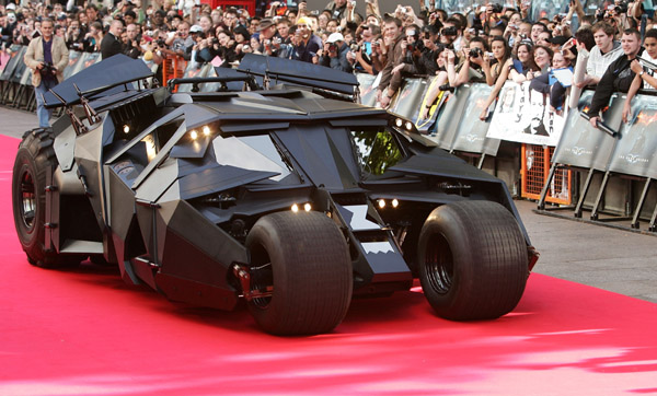 Batmobile on the Red Carpet