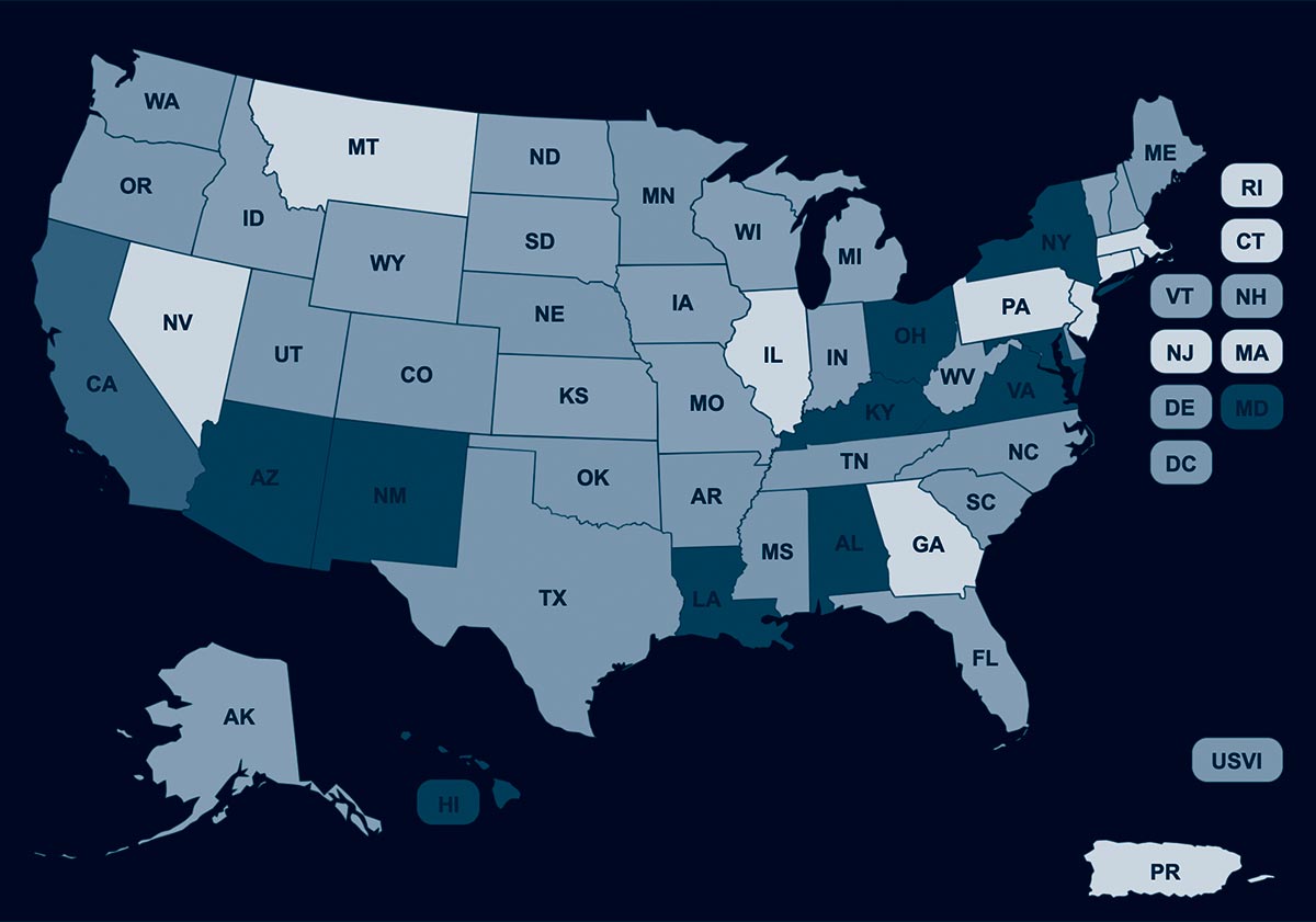 Film Tax Incentives Map An Interactive Guide from Media Services